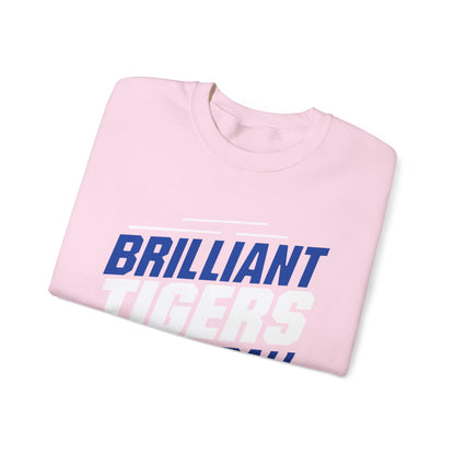 Adult Crewneck Sweatshirt \ Brilliant Tigers Basketball \ BTBK2