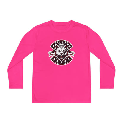 Youth Long Sleeve Tee \ Phillips Bears \ PB1