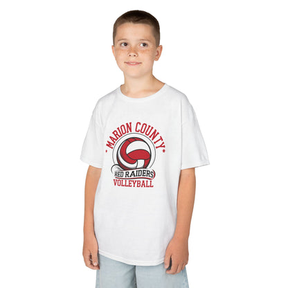 Youth Tee \ Marion County Red Raiders Volleyball \ MCV1
