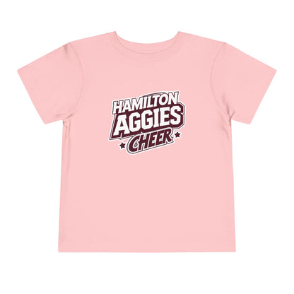 Toddler Tee \ Hamilton Aggies Cheer \ HAC1