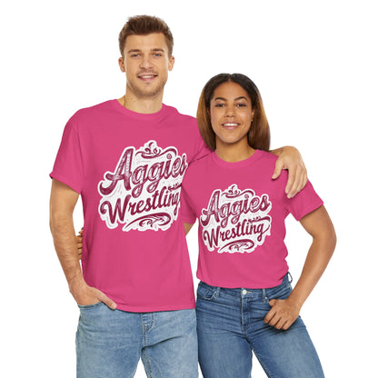 Adult Tee \ Hamilton Aggies Wrestling \ HAWG2