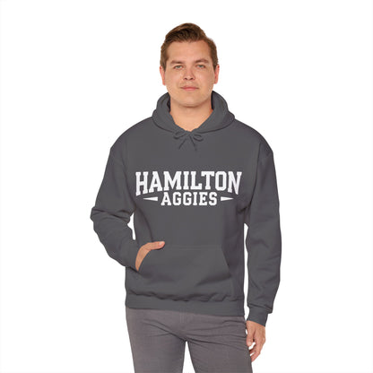 Adult Hooded Sweatshirt \ Hamilton Aggies \ HA3