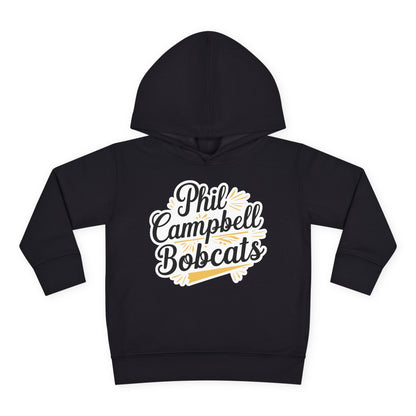 Toddler Hoodie Sweatshirt \ Phil Campbell Bobcats \ PCBG2