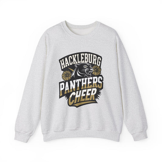 Adult Crewneck Sweatshirt \ Hackleburg Panthers Cheer \ HPC1