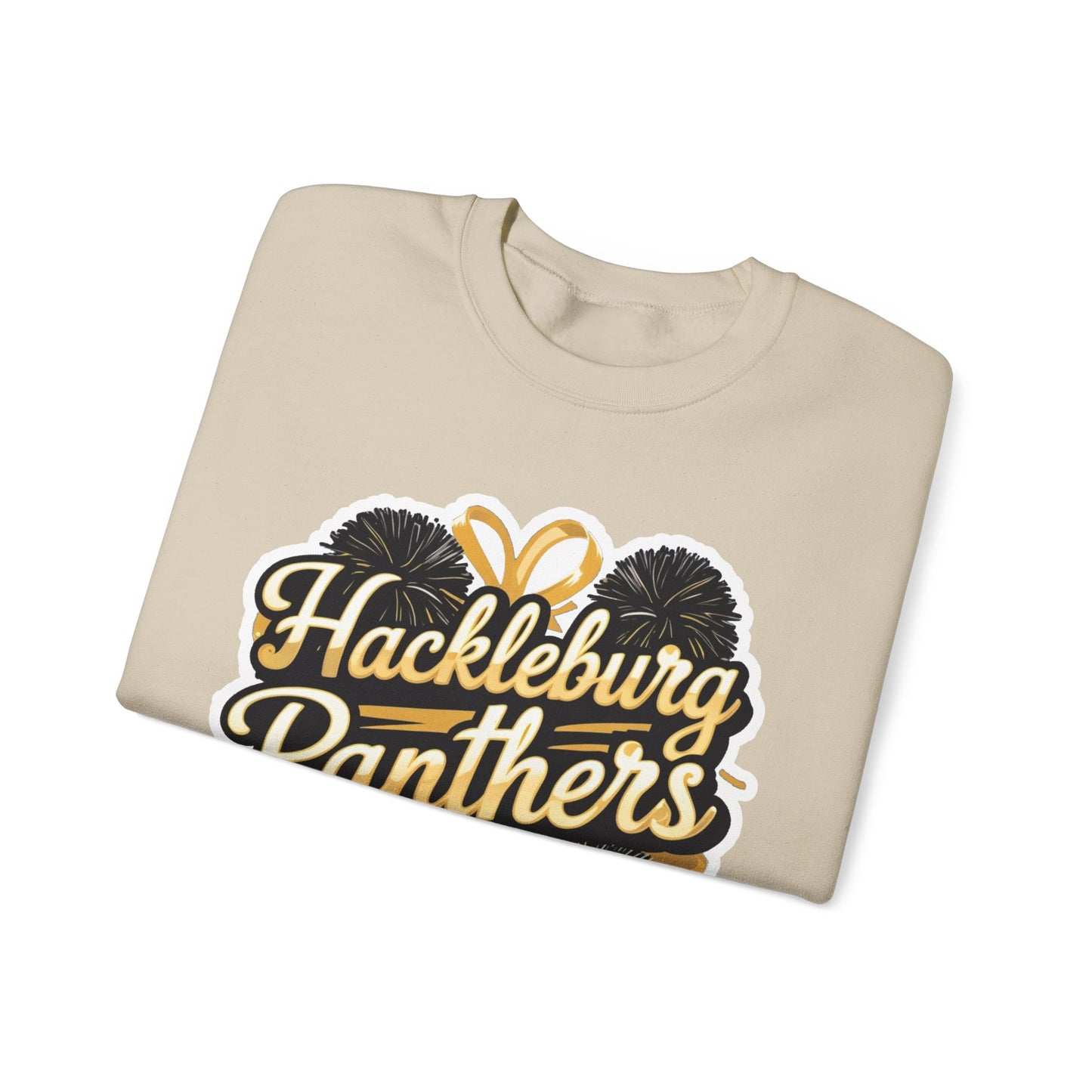 Adult Crewneck Sweatshirt \ Hackleburg Panthers Cheer \ HPC2