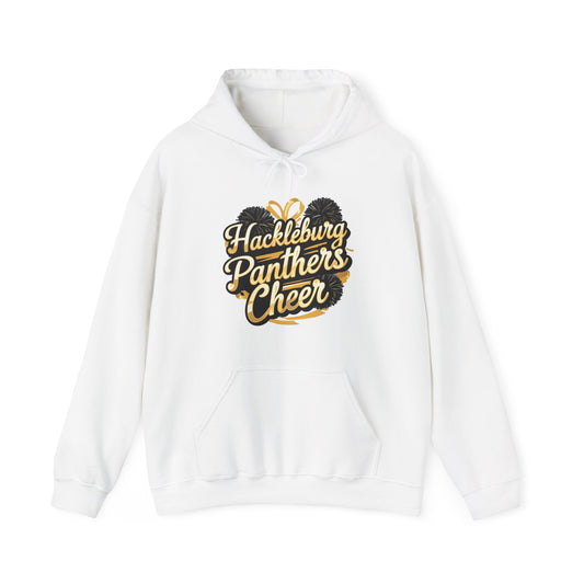 Adult Hoodie Sweatshirt \ Hackleburg Panthers Cheer \ HPC2