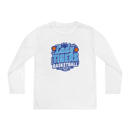 Youth Long Sleeve Tee \ Brilliant Tigers Basketball \ BTBKG1