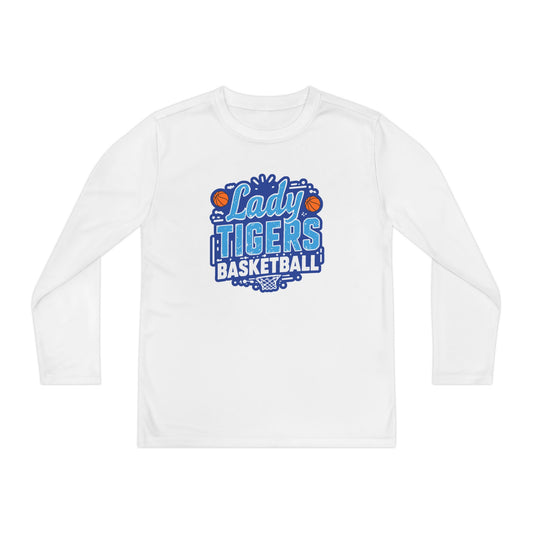 Youth Long Sleeve Tee \ Brilliant Tigers Basketball \ BTBKG1