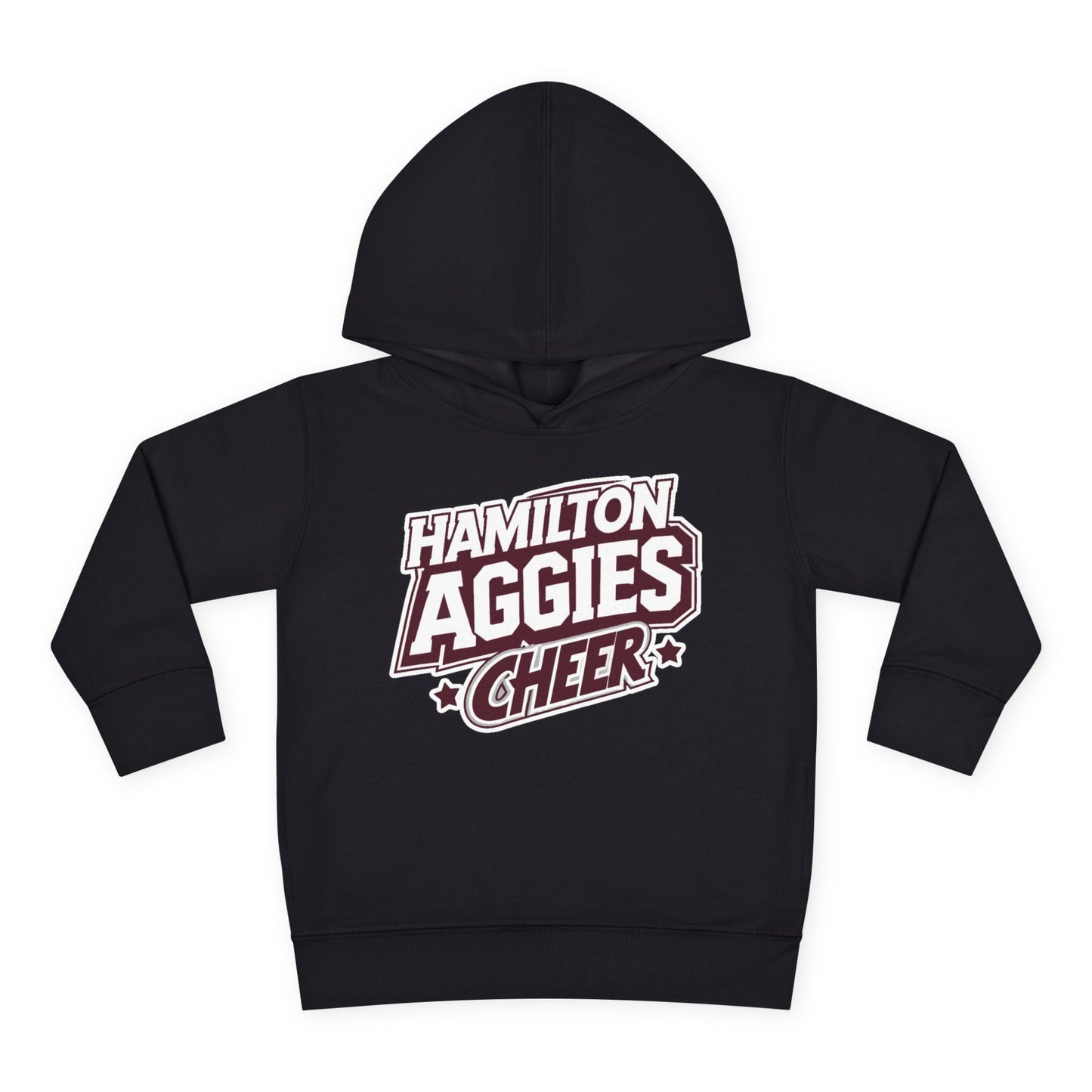Toddler Hoodie Sweatshirt \ Hamilton Aggies Cheer \ HAC1