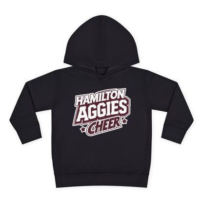 Toddler Hoodie Sweatshirt \ Hamilton Aggies Cheer \ HAC1