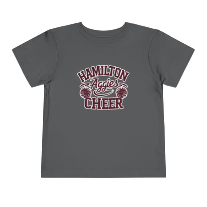 Toddler Tee \ Hamilton Aggies Cheer \ Style HAC2
