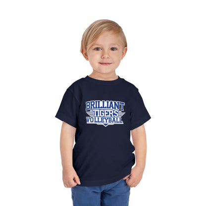 Toddler Tee \ Brilliant Tigers Volleyball \ BTV2