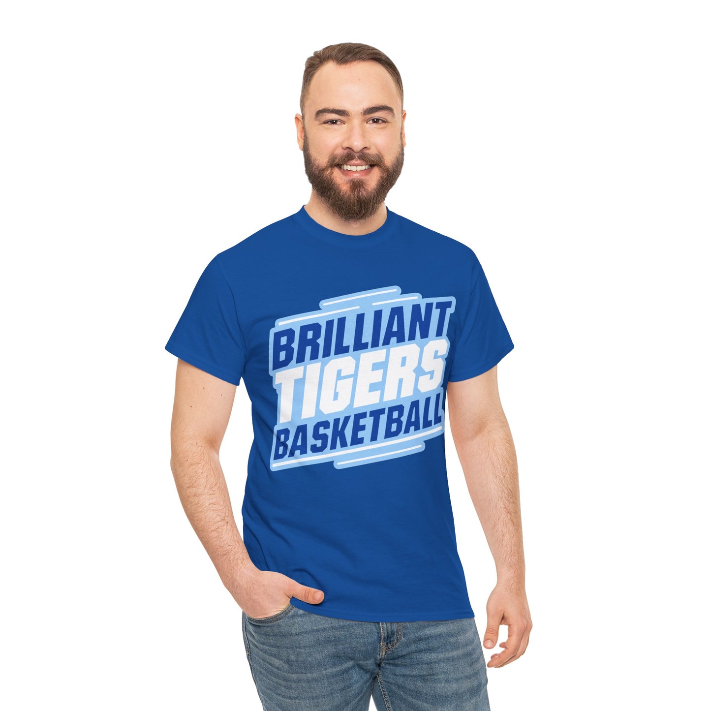 Adult Tee \ Brilliant Tigers Basketball \ BTBK2