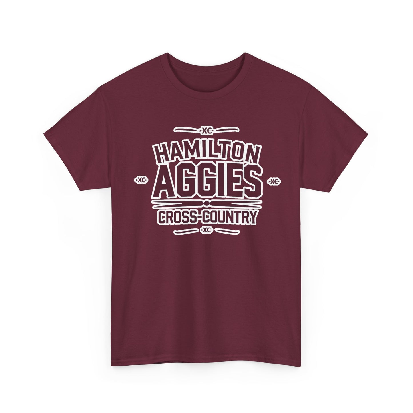 Adult Tee \ Hamilton Aggies Cross-Country \ HCC1