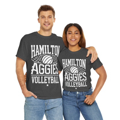 Adult Tee \ Hamilton Aggies Volleyball \ HAV2