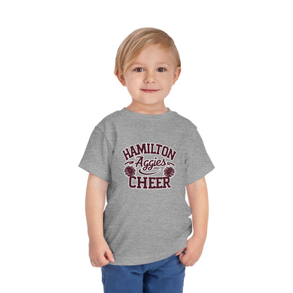 Toddler Tee \ Hamilton Aggies Cheer \ Style HAC2