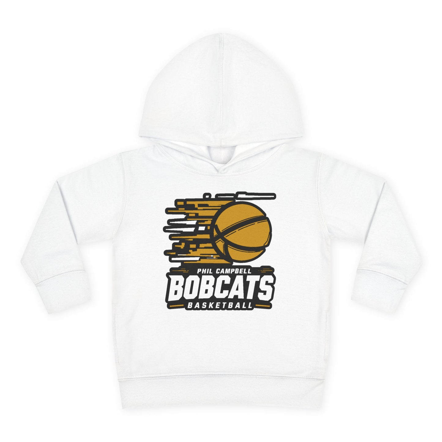 Toddler Hoodie Sweatshirt \ Phil Campbell Bobcats Basketball \ PCBBK2