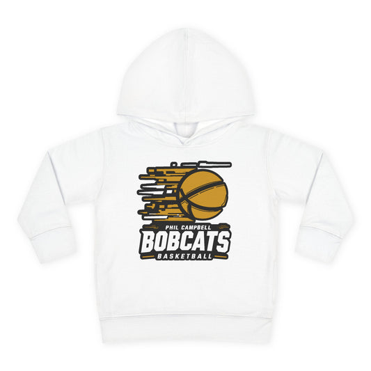 Toddler Hoodie Sweatshirt \ Phil Campbell Bobcats Basketball \ PCBBK2