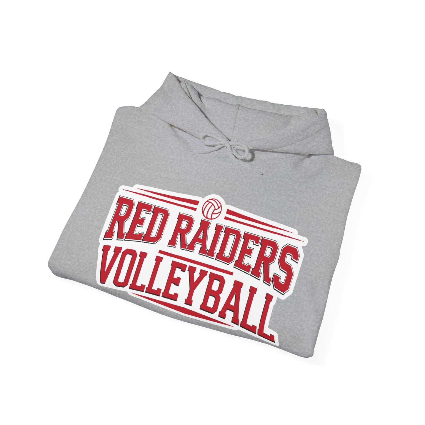 Adult Hoodie Sweatshirt \ Marion County Red Raiders Volleyball \ MCV2