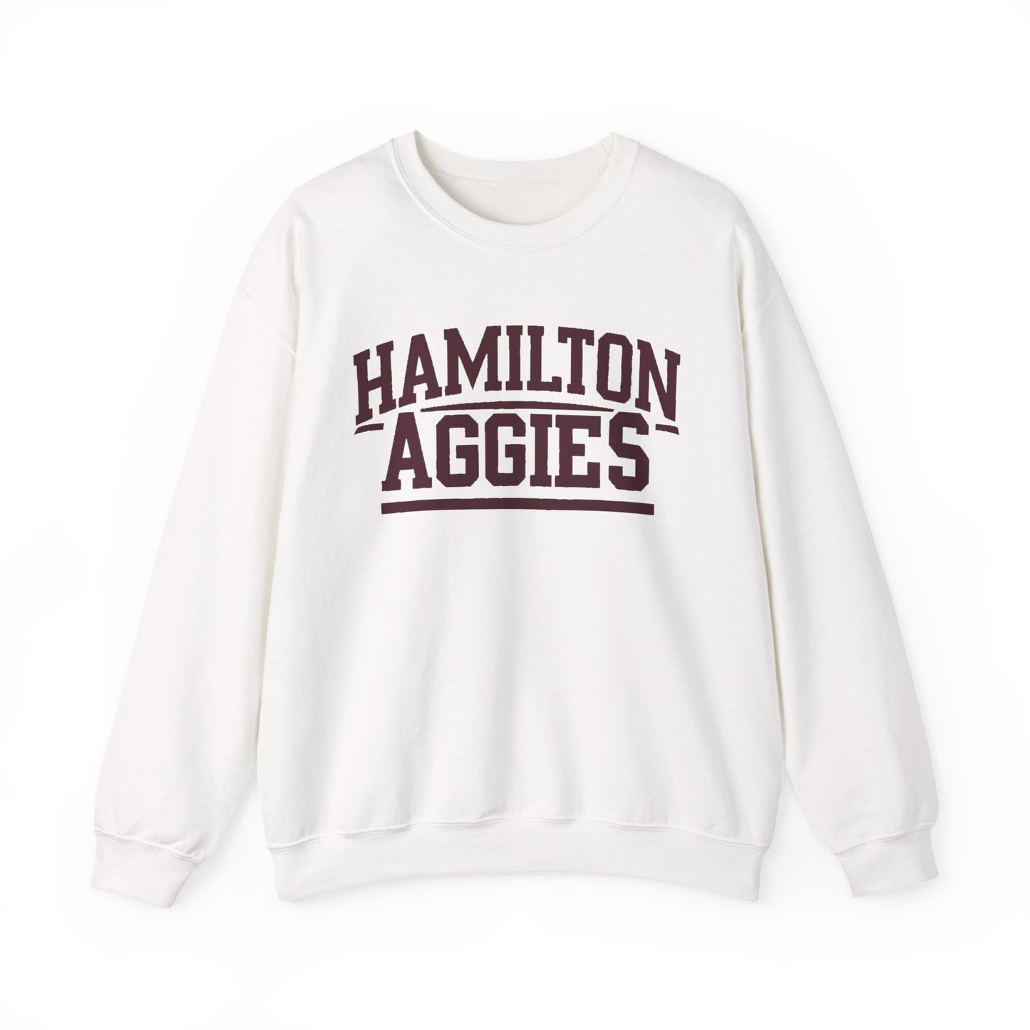 Adult Crewneck Sweatshirt \ Hamilton Aggies \ HA2
