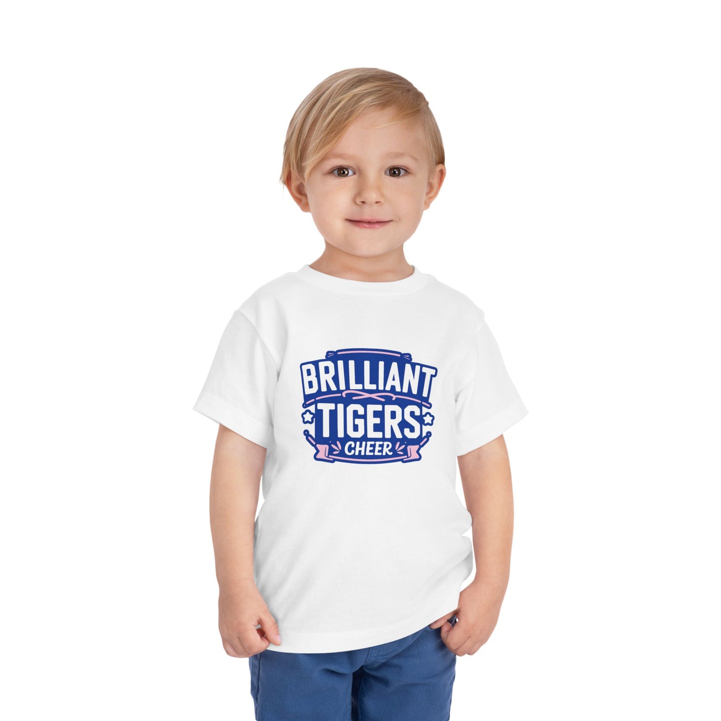 Toddler Tee \ Brilliant Tigers Cheer \ BTC2