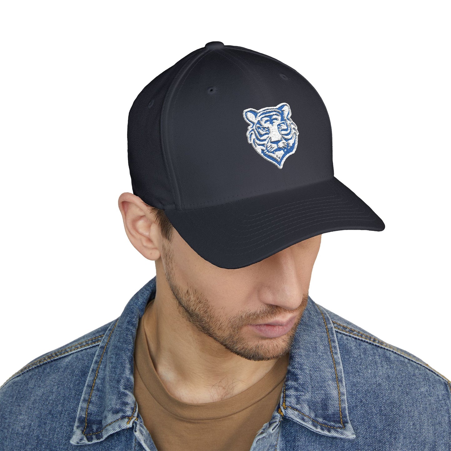 Closed-Back Structured Cap \ Brilliant Tigers \ BTCBCD1