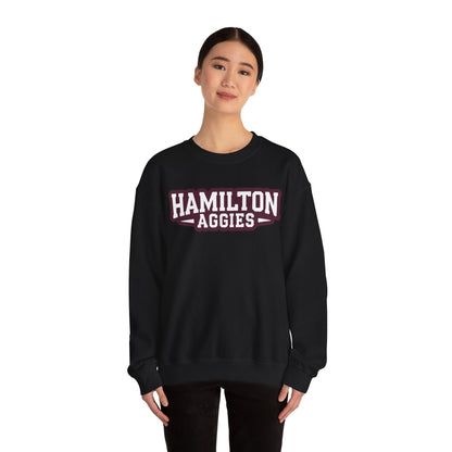 Adult Crewneck Sweatshirt \ Hamilton Aggies \ HA3
