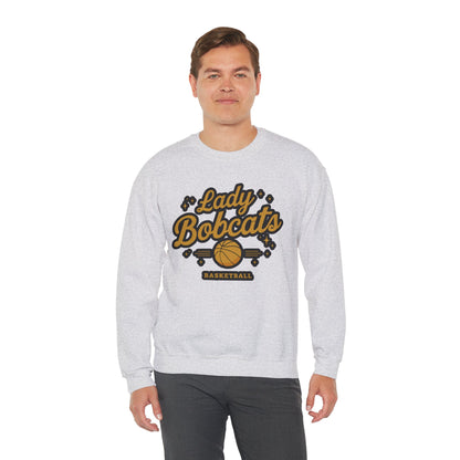 Adult Crewneck Sweatshirt \ Phil Campbell Bobcats Basketball \ PCBBKG2