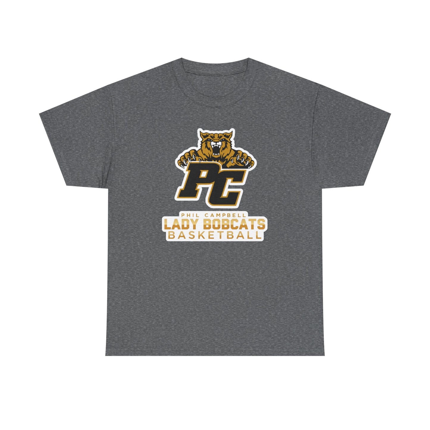 Adult Tee \ Phil Campbell Bobcats Basketball \ PCBBKG1