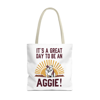Tote Bag \ It's a Great Day to be an Aggie! \ GDA4