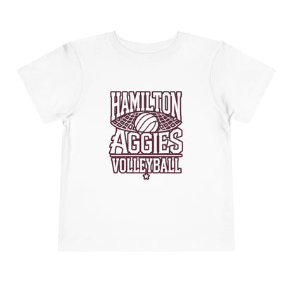 Toddler Tee \ Hamilton Aggies Volleyball \ HAV2