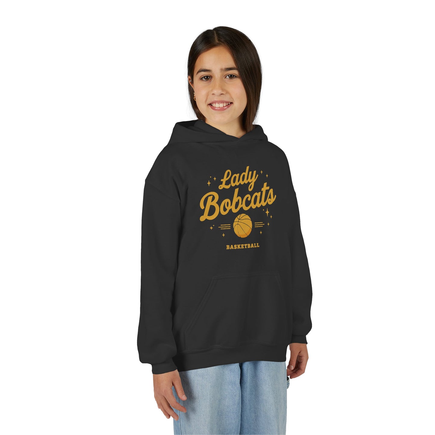 Youth Hoodie Sweatshirt \ Phil Campbell Bobcats Basketball \ PCBBKG2
