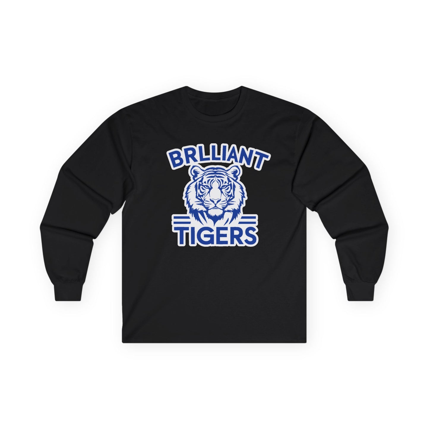 Adult Long Sleeve Tee \ Brilliant Tigers \ BT1