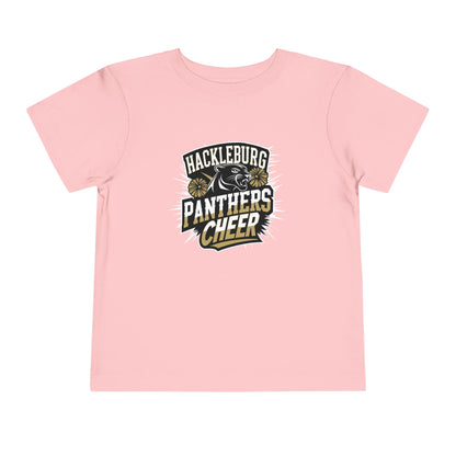 Toddler Tee \ Hackleburg Panthers Cheer \ HPC1