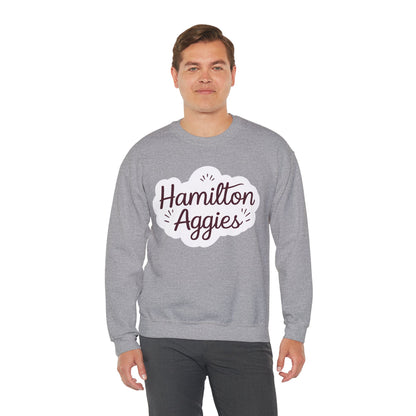 Adult Crewneck Sweatshirt \ Hamilton Aggies \ HAG1