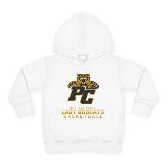 Toddler Hoodie Sweatshirt \ Phil Campbell Bobcats Basketball \ PCBBKG1