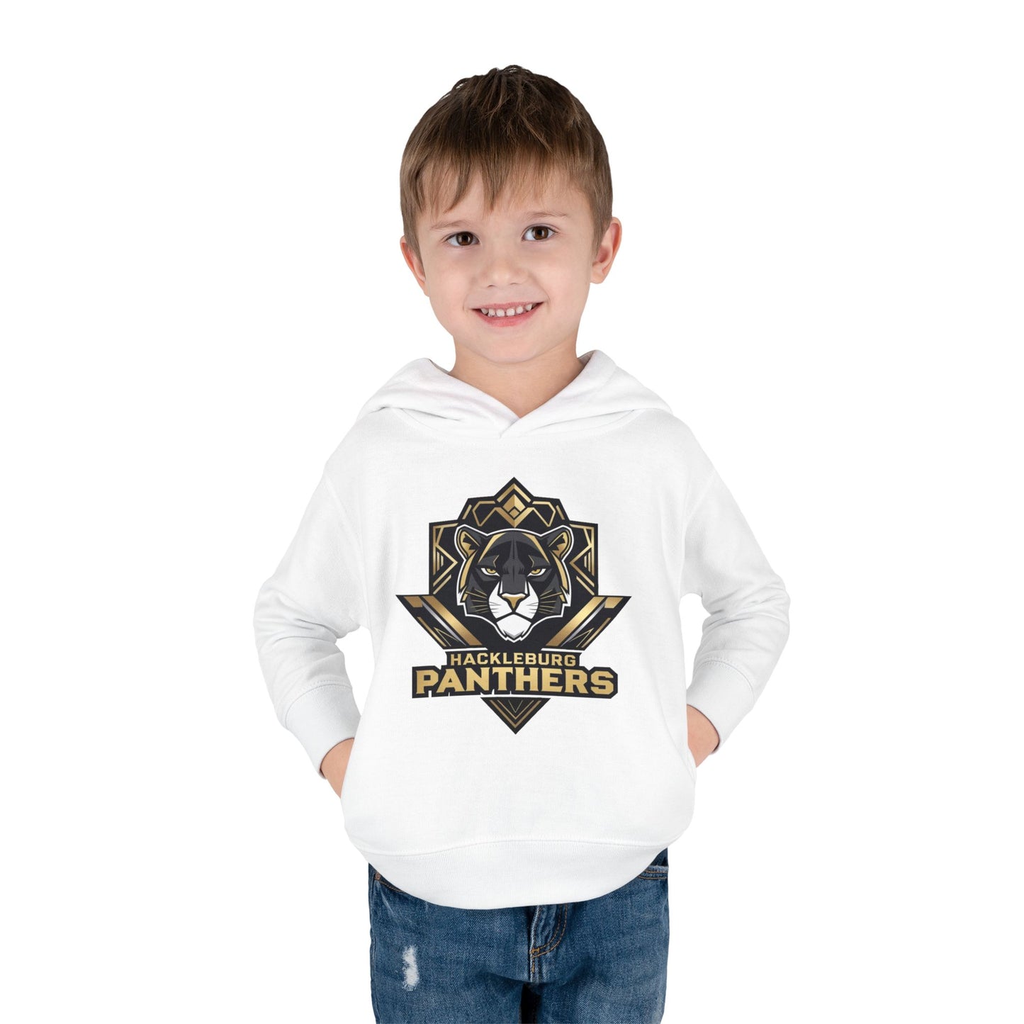Toddler Hoodie Sweatshirt \ Hackleburg Panthers \ HP1
