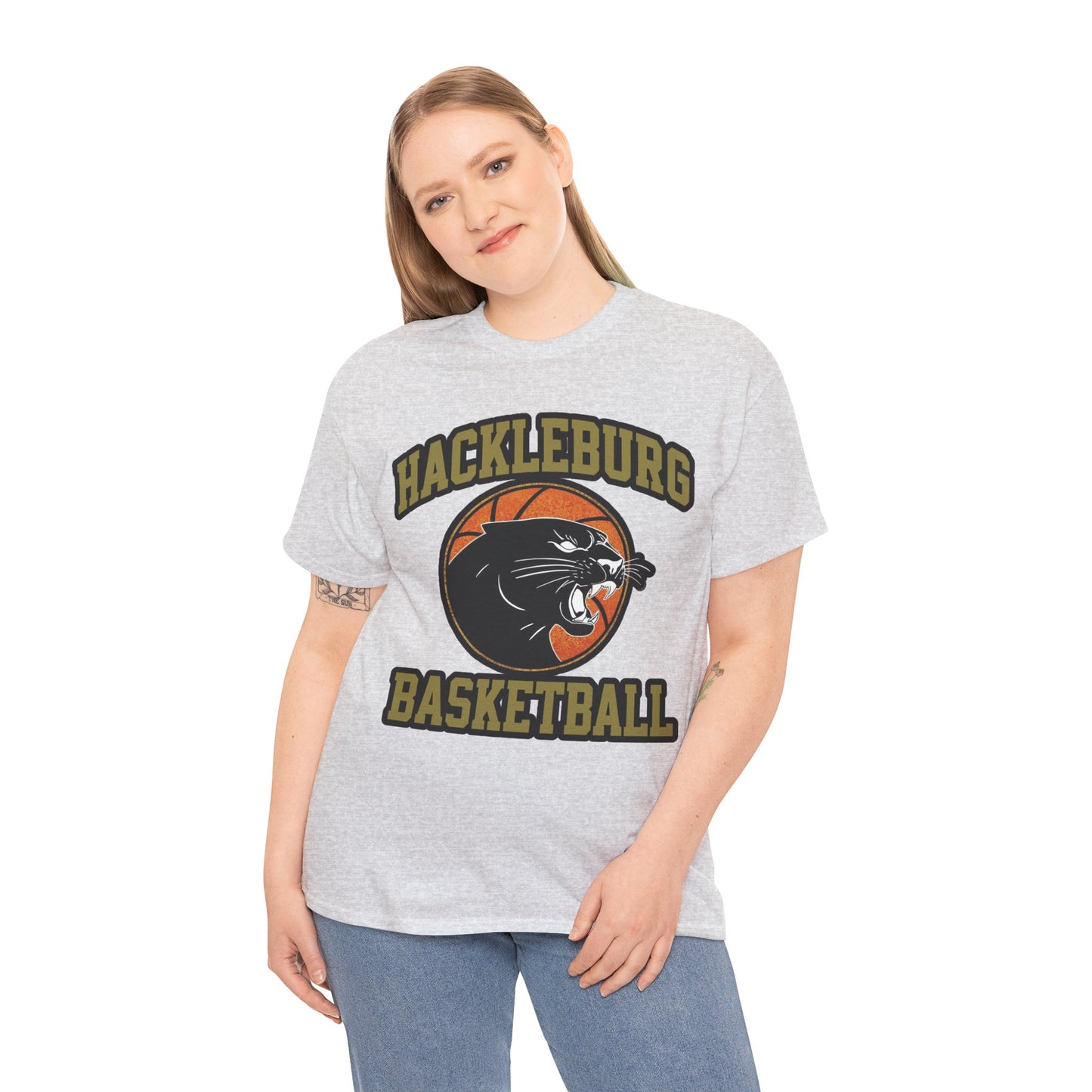 Adult Tee \ Hackleburg Panther Basketball \ HPBK1
