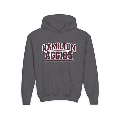 Youth Hoodie Sweatshirt \ Hamilton Aggies \ HA2