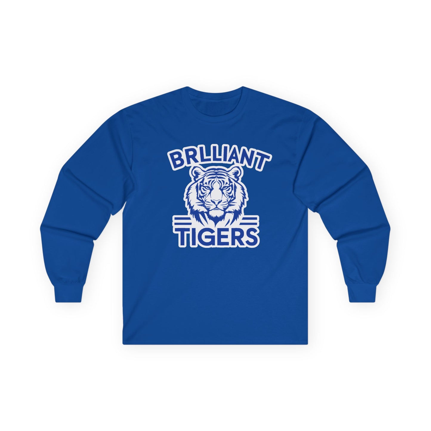 Adult Long Sleeve Tee \ Brilliant Tigers \ BT1