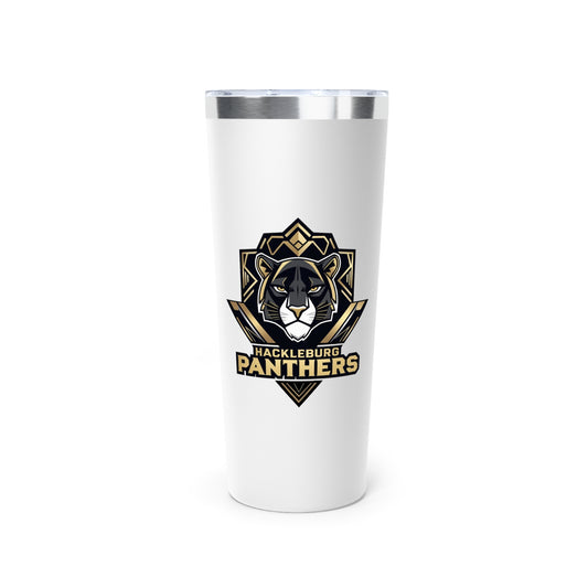 22oz Copper Insulated Tumbler \ Hackleburg Panthers \ HP1