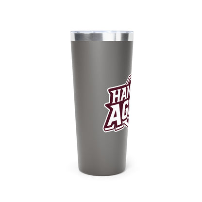 22oz Copper Insulated Tumbler \ Hamilton Aggies \ HA1