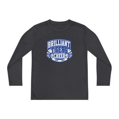 Youth Long Sleeve Tee \ Brilliant Tigers Cheer \ BTC1
