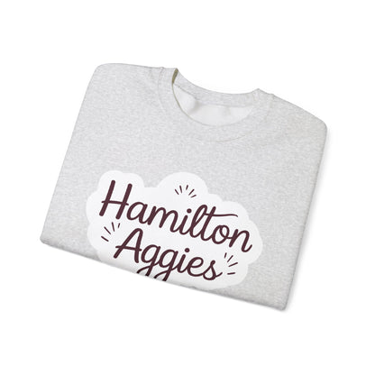 Adult Crewneck Sweatshirt \ Hamilton Aggies \ HAG1