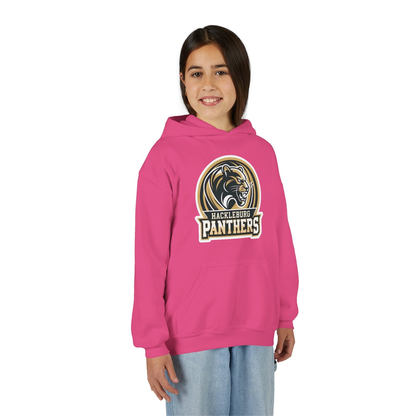 Youth Hoodie Sweatshirt \ Hackleburg Panthers \ HP2