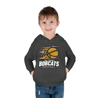 Toddler Hoodie Sweatshirt \ Phil Campbell Bobcats Basketball \ PCBBK2