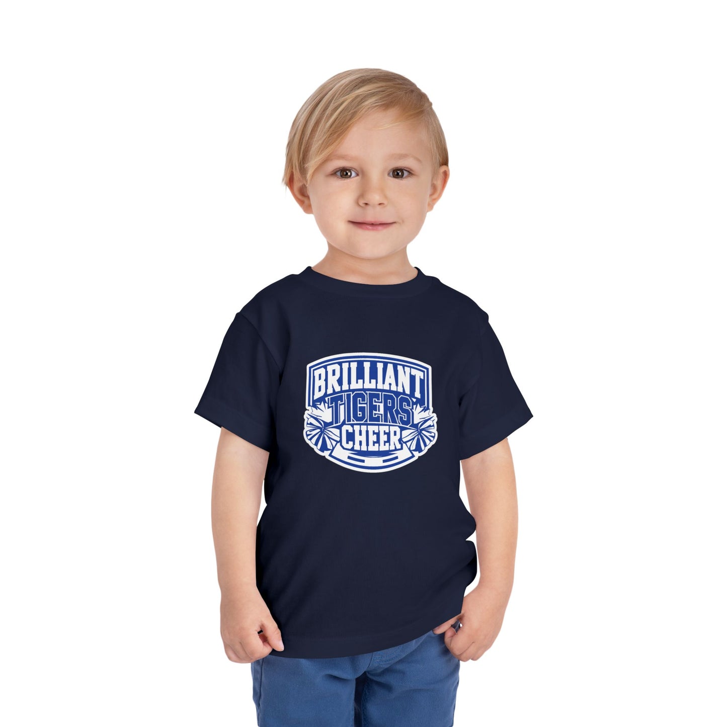 Toddler Tee \ Brilliant Tigers Cheer \ BTC1