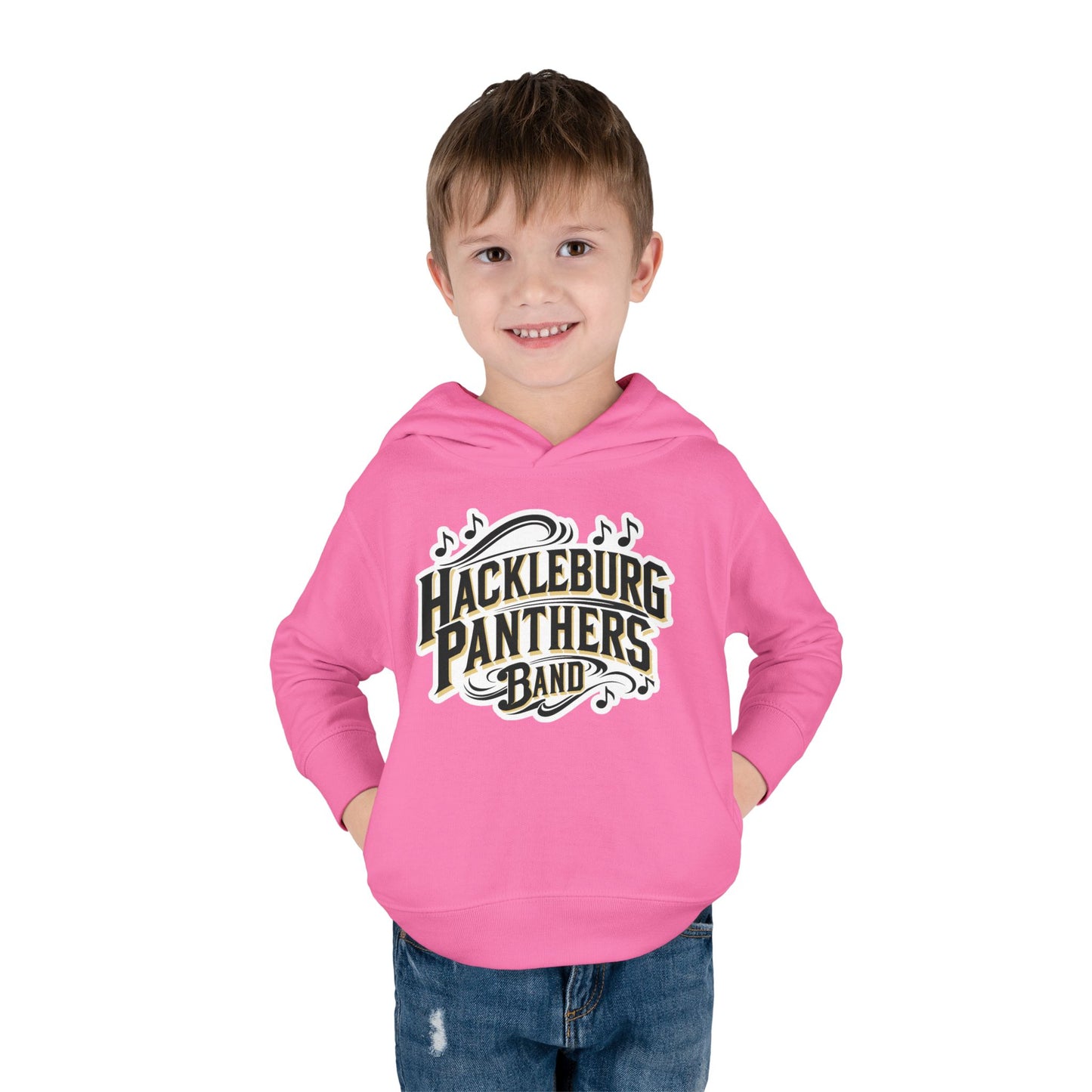 Toddler Hoodie Sweatshirt \ Hackleburg Panthers Band \ HPB1