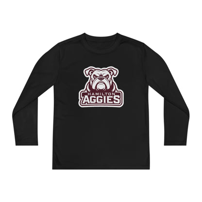 Youth Long Sleeve Tee \ Hamilton Aggies \ HA4