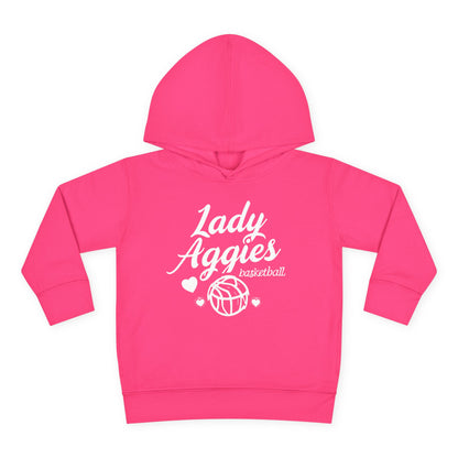Toddler Hoodie Sweatshirt \ Hamilton Aggies Basketball \ HABBG2